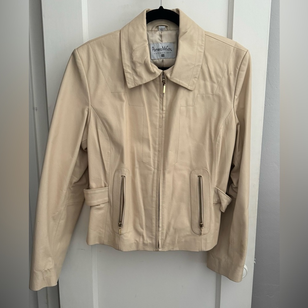 PAMELA MCCOY LEATHER JACKET / Perfect  condition